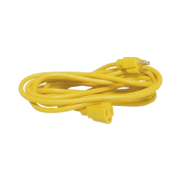 Extensión Eléctrica de Uso Rudo Aterrizada 7.6 metros / 127 V CA 10 A Máximo / Color Amarillo. Extensión Eléctrica de Uso Rudo Aterrizada 7.6 metros / 127 V CA 10 A Máximo / Color Amarillo.