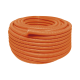 Manguera Poliducto Corrugado Flexible Naranja Reforzado de 1/2