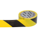 Cinta de Señalización / Adhesivo Acrílico / Espesor 0.105 mm / Colores Amarillo-Negro / Ancho 48 mm / Largo 18 m / Alta Visibilidad