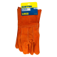 Guantes de Carnaza Largo/ Refuerzo en Palma / Resistente a Abrasión y Temperaturas Moderadas.