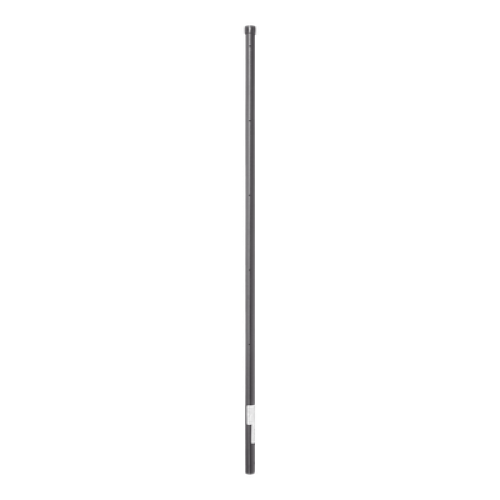 Poste de Esquina Negro de 1.2m para Cerca Electrificada de Tubo Galvanizado cal. 18 de 1