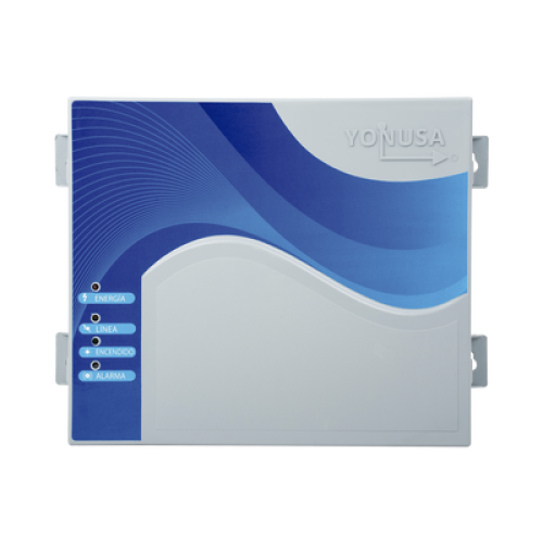 Energizador con tecnología SMT de 12,000Volts-1Joule/ 2500Mts Lineales de Protección / Cercos electricos