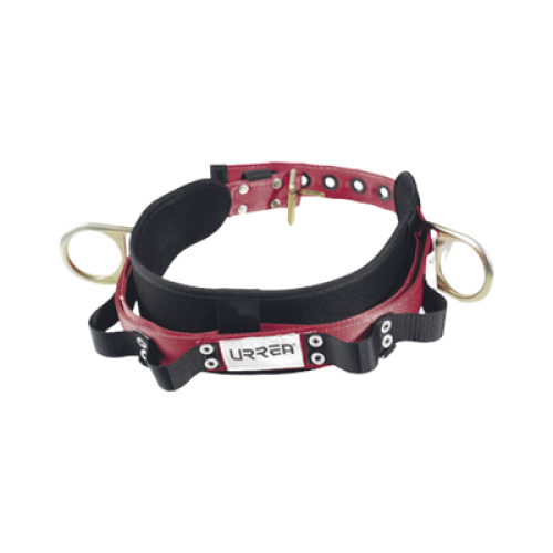 Cinturón para liniero, talla 36, con bandas para porta herramientas y dos anillos tipo D.
