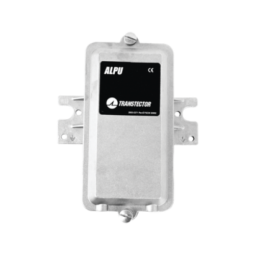 Protector Metalico Contra descargas Atmosfericas PoE Individual De 10/100 Mbps