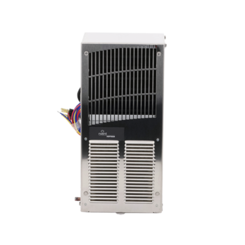 Aire Acondicionado Compacto Para Exterior, Uso en Gabinetes de Telecomunicaciones de Grado Industrial, Frío T15, 800 BTU, 115 Vca, de Acero Inoxidable 304, Color Gris