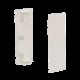 Unión recta de tapa, para uso con canaleta T70, Material PVC Rígido, Color Blanco Mate
