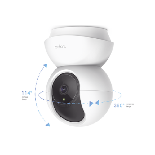 Cámara IP Wi-Fi para Hogar / Resolución 2 MP / Audio Doble Vía / Visión nocturna / Notificación Push / Google Assistant y Amazon Alexa 