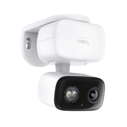 Cámara de Seguridad Wi-Fi PTZ / 2K 3MP (2304x1296) / Visión Nocturna Color con Spotlights / Detección y Seguimiento AI / IP65 / RTSP-ONVIF / Audio Bidireccional / Almacenamiento Local y Cloud