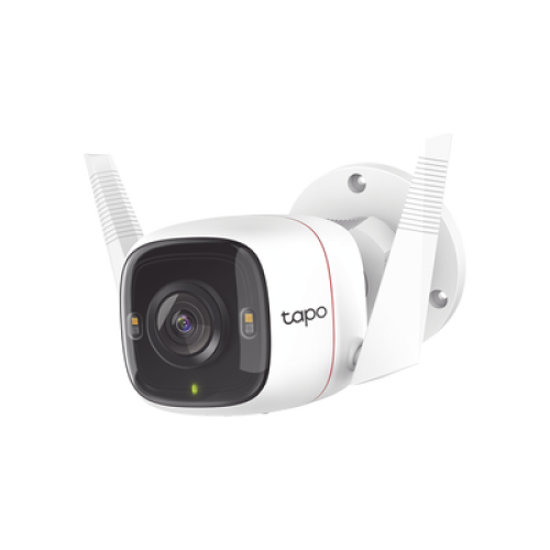 Cámara IP 4 Megapixel (2K) / Lente 3.18 mm / Wi-Fi / 30 mts IR / Exterior IP66 / Audio Bidireccional / Micro SD  hasta 256 GB / Compatible con Google y Alexa