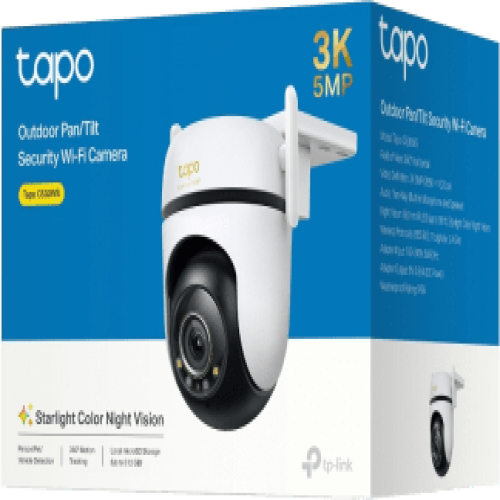 Cámara IP Wi-Fi 5MP / Visión 360º / Protección IP66 / Audio doble vías / Visión Nocturna en color /  Notificación Push