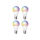 Kit 4 Focos WIFI Multicolor, Intensidad y Color Regulables, Comandos de Voz Mediante Amazon Alexa/Google Assisten Kit 4 Focos WIFI Multicolor, Intensidad y Color Regulables, Comandos de Voz Mediante Amazon Alexa/Google Assisten