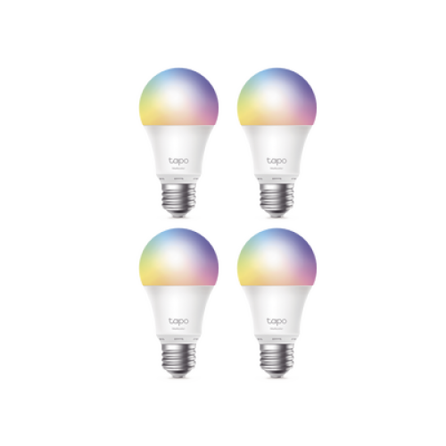Kit 4 Focos WIFI Multicolor, Intensidad y Color Regulables, Comandos de Voz Mediante Amazon Alexa/Google Assisten