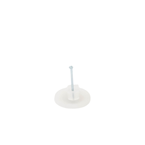 Grapa para cable plano de 4mm color transparente (100pzs) (3208-00100) 
