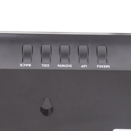 Pantalla receptora inalambrica para sistema de llamada de asistencia
