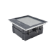 Caja de Piso para Cuatro Módulos Universales (Socket M4), para Alimentación Eléctrica y Redes de Datos (11000-43401) No Incluye Faceplates