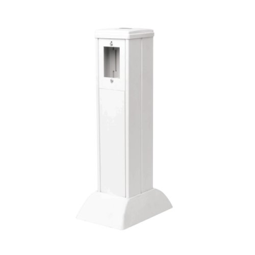 Mini Columna para Concentrar, Distribuir y Ordenar Cables de Energía Eléctrica o Puertos de Datos de Telecomunicaciones (10000-01000)