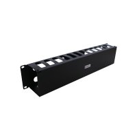 Organizador de cables horizontal de 19 Organizador de cables horizontal de 19