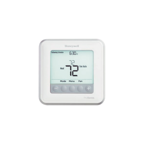 Termostato programable T6 Pro de 2 etapas de calor de calor/1 frío o sistemas convencionales de 1 calor/1 frío
