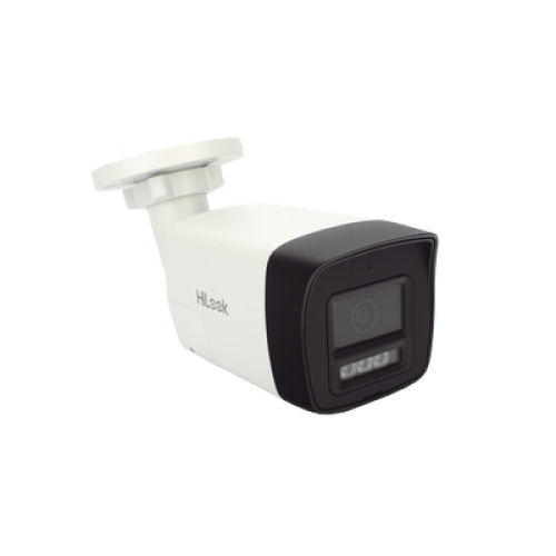 [Audio Bidireccional + Dual Light + ColorVu] Bala TURBOHD 2 Megapixel (1080p) / Lente 2.8 mm / 30 mts IR EXIR + 20 mts Luz Blanca / Micrófono y Bocina Integrado / Exterior IP67 / Metal / dWDR