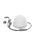 [ColorVu] Turret TURBOHD 1080p / Imagen a color 24/7 / Lente 2.8 mm / Micrófono Integrado / Luz Blanca 20 mts / IP66 / Metálica