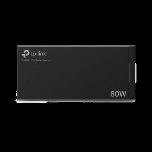 Inyector PoE++ (60W) / Gigabit 802.3 af/at/bt / 2 puerto 10/100/1000 Mbps / Plug and Play / Fuente alimientación Integrada
