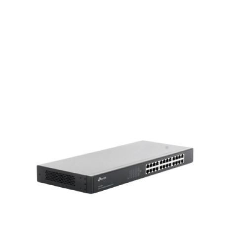Switch no administrable de 24 puertos 10/100 Mbps para montaje en rack