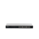 Switch no administrable de 24 puertos 10/100 Mbps para montaje en rack
