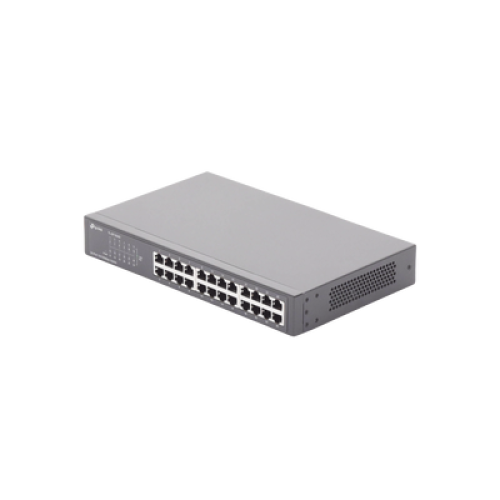 Switch no administrable de 24 puertos 10/100 Mbps para escritorio/rack