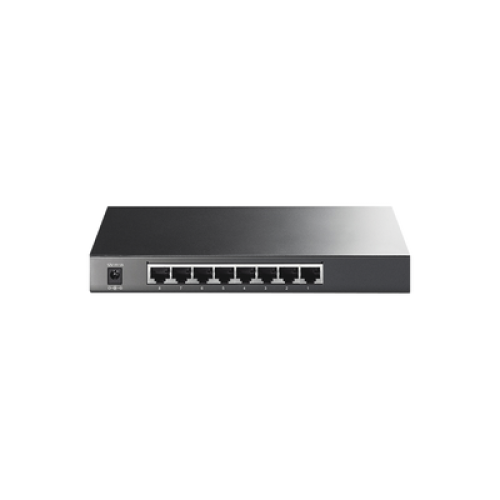 Switch Administrado Gigabit 8 Puertos / Omada SDN / 16 Gbps Capacidad Switching / Gestión Cloud y Local / VLAN / QoS / ACL / Sin Ventiladores / Montaje Pared-Escritorio