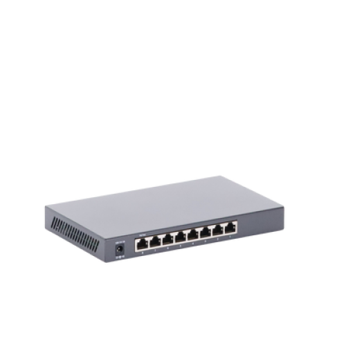 Switch Administrado Gigabit 8 Puertos / Omada SDN / 16 Gbps Capacidad Switching / Gestión Cloud y Local / VLAN / QoS / ACL / Sin Ventiladores / Montaje Pared-Escritorio