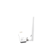 Adaptador USB inalámbrico de alta ganancia N 150 Mbps 2.4 GHz con 1 antena desmontable de 4dBi