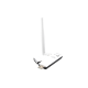 Adaptador USB inalámbrico de alta ganancia N 150 Mbps 2.4 GHz con 1 antena desmontable de 4dBi
