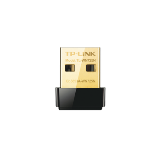 Adaptador USB  Nano inalámbrico N 150 Mbps 2.4 GHz con 1 antena interna