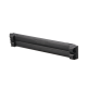 Tapa Ciega Estándar de 19in, Compatible con Racks con Rieles de Orificio Cuadrado, Instalación sin Herramienta, Plano, 2 UR, Color Negro