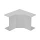 Esquinero interior color blanco de PVC auto extinguible, para canaleta TMK1735, TMK1735SD (5320-02001)