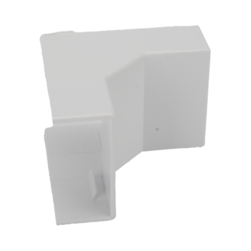 Esquinero interior color blanco de PVC auto extinguible, para canaleta TMK1735, TMK1735SD (5320-02001)