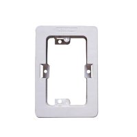 Caja Sin Fondo Universal, Color Blanco de PVC Auto Extinguible (7900-02002)