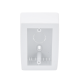 Caja de Registro Universal, Color Blanco de PVC Auto Extinguible (7902-02001)
