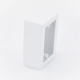 Caja de Registro Universal, Color Blanco de PVC Auto Extinguible (7902-02001)