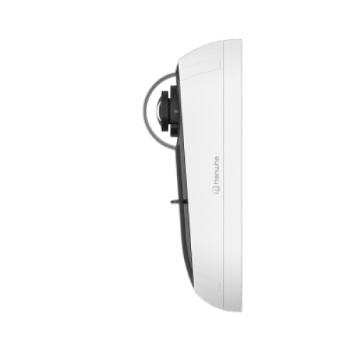 Cámara IP Antivandálica 5MP para instalación de pared / Deteccion de personas y vehiculos por IA/ gran angular 175° horizontales / IP66 / IK10 / Microfono interconstruido