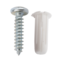 Paquete de 20 taquetes blancos 3/4 Paquete de 20 taquetes blancos 3/4