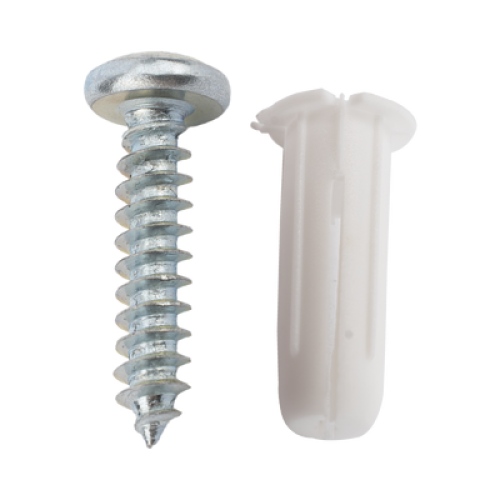 Paquete de 20 taquetes blancos  3/4