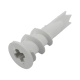 Kit de 10 taquetes autoperforables y 10 tornillos 10mm x 1 1/2