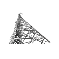 Torre Autosoportada. 40ft (12.19m) SuperTitan S300 Galvanizada (incluye anclaje) Torre Autosoportada. 40ft (12.19m) SuperTitan S300 Galvanizada (incluye anclaje)