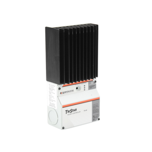 Controlador de Carga Solar TriStar PWM 60 A / 12V 24V 48V / Puerto RS-232 / Hasta 4 kW / Disipador de Calor / 7 Preajustes