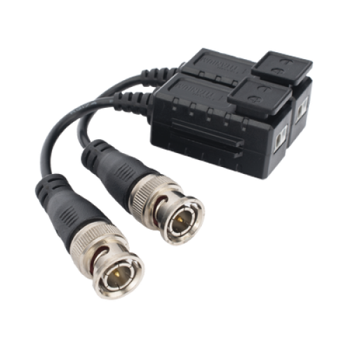 Kit de Transceptores (Baluns) con Terminal PUSH SUPERIOR, Resolución 4K , Cable flexible COAXIAL Blindado / COAXITRON / AUDIO POR COAXITRON / Menu OSD /Conector 100% COBRE / protección TVS, Calidad PREMIUM
