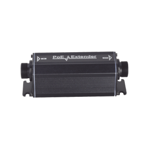 Extensor PoE / 100 Metros / Intemperie (IP66) /  60 Watts / 1 Puerto de Entrada  / 1 Puerto de Salida PoE / No requiere alimentación.