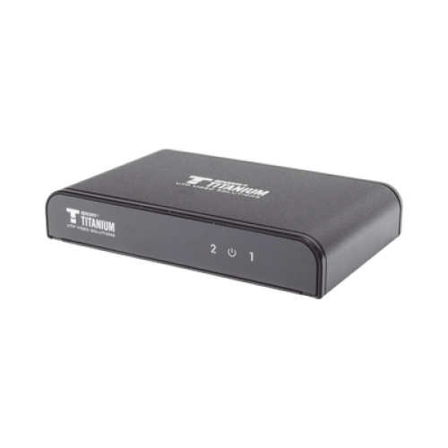 Divisor (Splitter) HDMI 4K de 1 entrada a 2 salidas / Soporta 4K×2K / HDMI 2.0 /  HDCP 2.2 / HDMI 3D / Longitud del cable de Entrada ≤30m, Salida ≤25m / Divide 1 Entrada de video HDMI  a 2 Salidas de Video HDMI (Simultaneas).