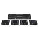 Kit Divisor y Extensor HDMI | 1x4 | Hasta 70 m |Resolución 4K @ 60 Hz |  Cat 6/6a/7 | IPCOLOR | CERO LATENCIA | Puerto S/PDIF | EDID | RS232 | Salida Loop / PoC