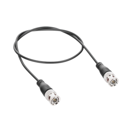 Cable Coaxial Armado con Conector BNC (Video) / Longitud de 0.6 Metros (1.97 Pies) / Optimizado para Cámaras 4K / Uso en Interior